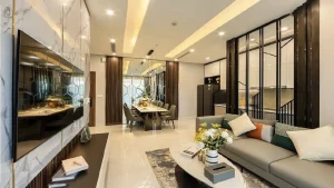 Căn hộ mẫu Ava Center Thuận Giao