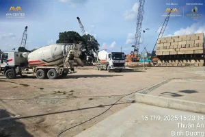 Tiến độ dự án Ava Center Thuận Giao