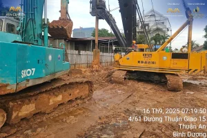 Tiến độ dự án Ava Center Thuận Giao